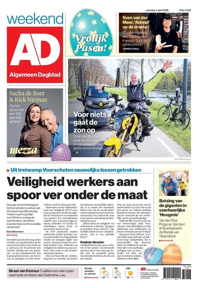 Cover van Algemeen Dagblad