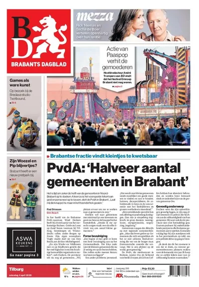 Cover van Brabants Dagblad