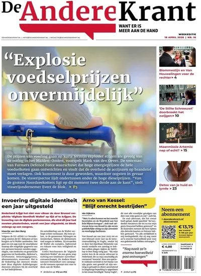 Cover van De Andere Krant