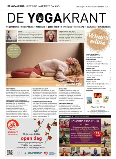 Cover van De Yogakrant