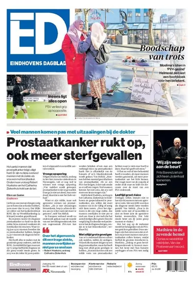 Cover van Eindhovens Dagblad