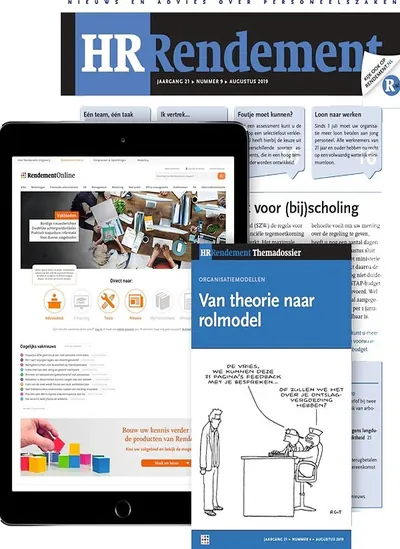 Cover van HR Rendement Professional+