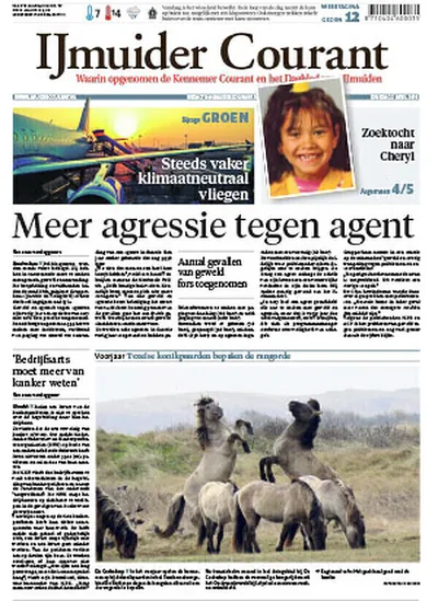 Cover van Ijmuider Courant