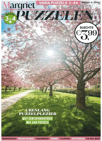 Cover van Margriet Puzzelen