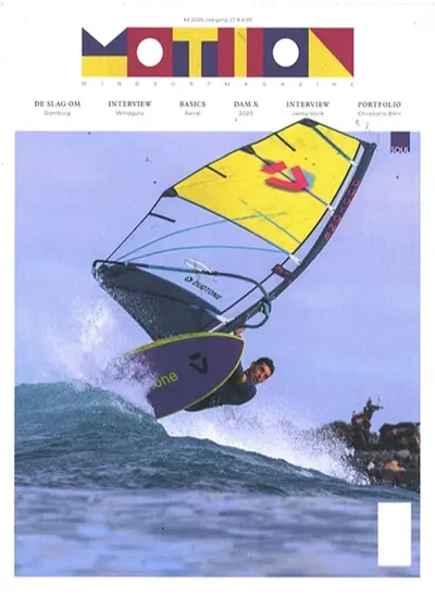 Cover van Motion windsurf magazine
