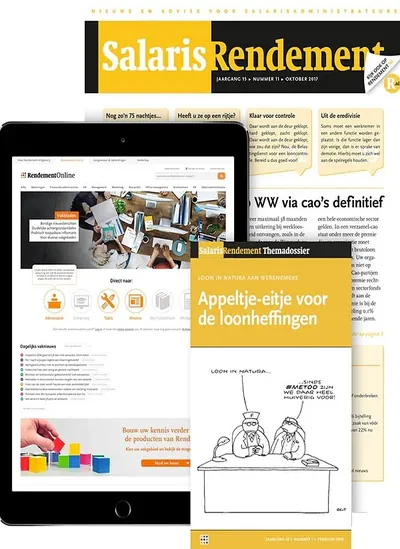 Cover van Salaris Rendement Professional+