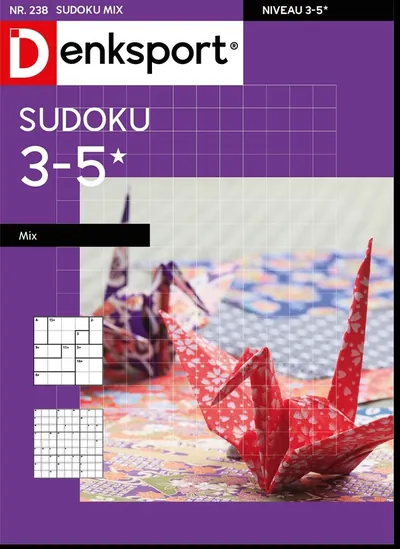 Cover van Sudoku 3-5* mix