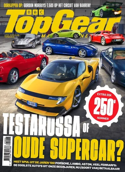 Cover van TopGear Magazine