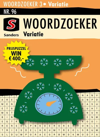 Cover van Woordzoeker 3* Variatie