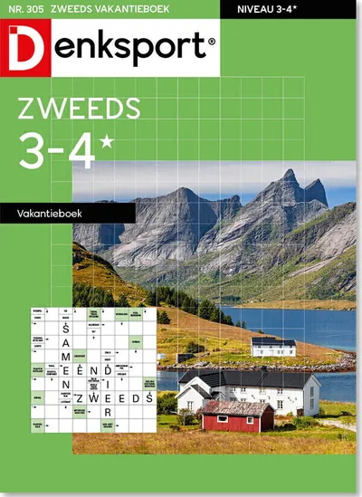 Cover van Zweeds 3-4* vakantieboek
